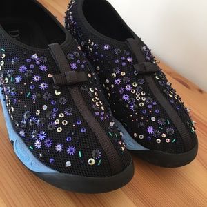 Dior beaded sneakers